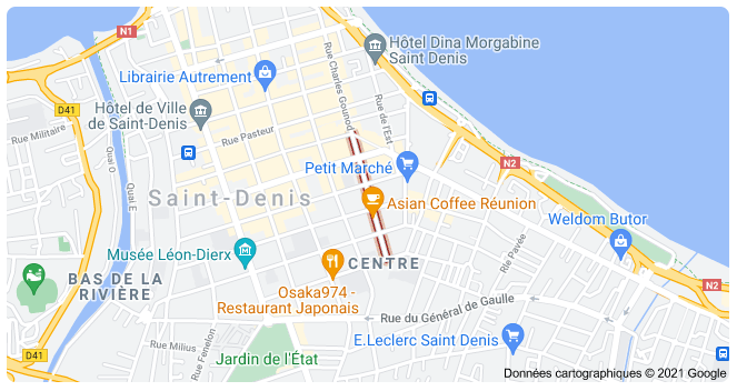 Saint Denis - Rue de la boucherie (rue Jules Olivier)
